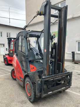 Used Forklift Truck LINDE H50D-02 Evo DIESEL VIERRADFRONTSTAPLER (13055652)
