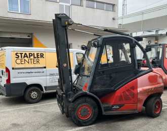 Used Forklift Truck LINDE H50D-02 Evo DIESEL VIERRADFRONTSTAPLER (13055652)