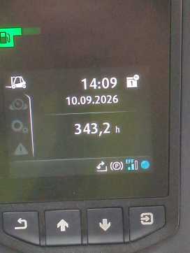 Used Forklift Truck LINDE H50D-1204-01 DIESEL VIERRADFRONTSTAPLER (13070155)