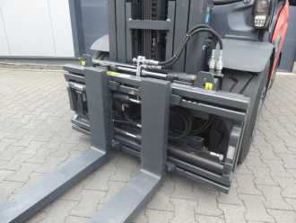 Used Forklift Truck LINDE H50D-/600 DIESEL VIERRADFRONTSTAPLER (13062314)