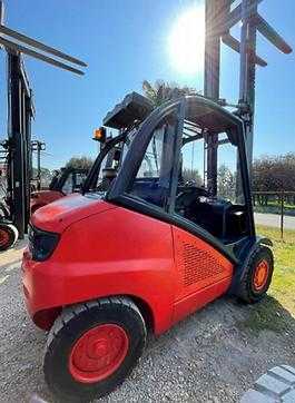 Used Forklift Truck LINDE H50D DIESEL VIERRADFRONTSTAPLER (12983098)