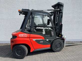 Used Forklift Truck LINDE H50D DIESEL VIERRADFRONTSTAPLER (13040448)