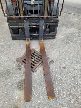 Used Forklift Truck LINDE H50D DIESEL VIERRADFRONTSTAPLER (13055640)