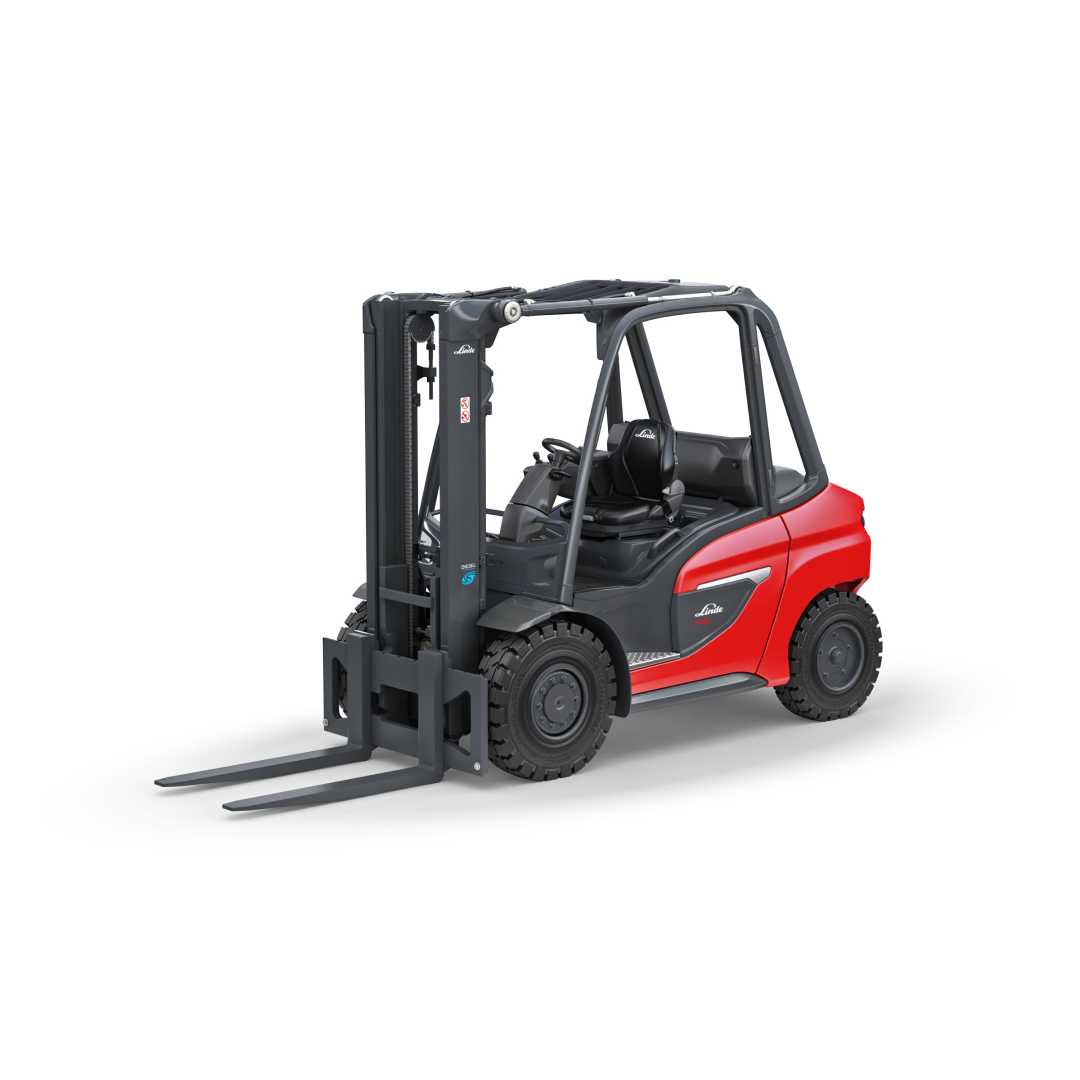 Used Forklift Truck LINDE H50D / UT N02316 DIESEL VIERRADFRONTSTAPLER (13062560)