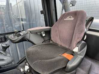Used Forklift Truck LINDE H50T-02/600 GAS VIERRADFRONTSTAPLER (13065116)