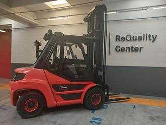 Used Forklift Truck LINDE H60 DIESEL VIERRADFRONTSTAPLER (13063705)