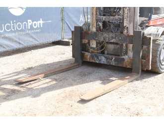 Used Forklift Truck LINDE H60D-02 DIESEL VIERRADFRONTSTAPLER (13047554)