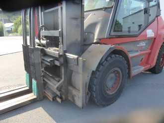 Used Forklift Truck LINDE H70D-03 DIESEL VIERRADFRONTSTAPLER (13059813)