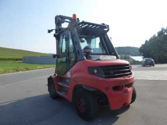 Used Forklift Truck LINDE H70D-03 DIESEL VIERRADFRONTSTAPLER (13059813)