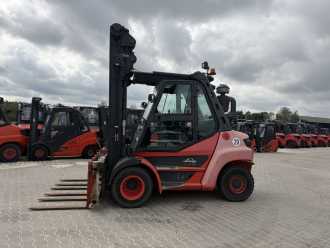 Used Forklift Truck LINDE H70D-03 DIESEL VIERRADFRONTSTAPLER (13066513)
