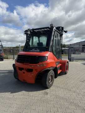 Used Forklift Truck LINDE H70D-03 DIESEL VIERRADFRONTSTAPLER (13068785)