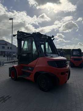 Used Forklift Truck LINDE H70D-03 DIESEL VIERRADFRONTSTAPLER (13068785)