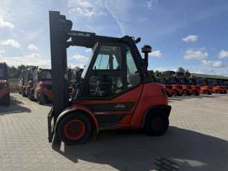 Used Forklift Truck LINDE H70D-03 DIESEL VIERRADFRONTSTAPLER (13068785)
