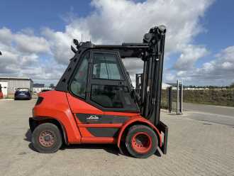 Used Forklift Truck LINDE H70D-03 DIESEL VIERRADFRONTSTAPLER (13068785)