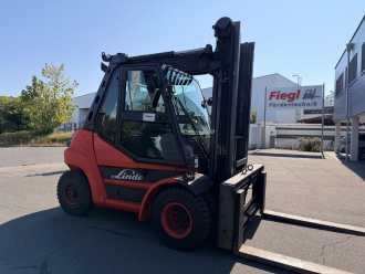 Used Forklift Truck LINDE H70D DIESEL VIERRADFRONTSTAPLER (13037353)