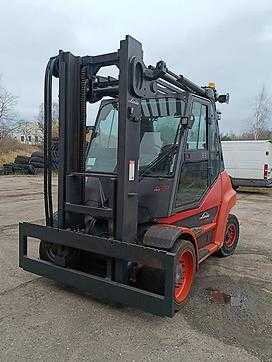 Used Forklift Truck LINDE H70D DIESEL VIERRADFRONTSTAPLER (13062288) backdrop