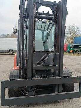 Used Forklift Truck LINDE H70D DIESEL VIERRADFRONTSTAPLER (13062288)