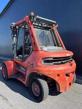 Used Forklift Truck LINDE H70D DIESEL VIERRADFRONTSTAPLER (13069667)