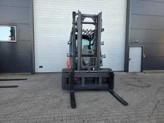 Used Forklift Truck LINDE H80D-02 DIESEL VIERRADFRONTSTAPLER (13046283)
