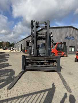 Used Forklift Truck LINDE H80D-03 DIESEL VIERRADFRONTSTAPLER (13064889)