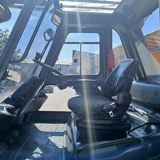 Used Forklift Truck LINDE H80D-396 DIESEL VIERRADFRONTSTAPLER (13006793)