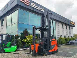 Used Forklift Truck LINDE K ELEKTRO HOCHREGALSCHMALGANGSTAPLER (13005116)