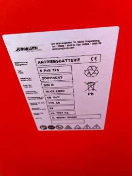 Used Forklift Truck LINDE K-Schwenkschubgabel ELEKTRO HOCHREGALSCHMALGANGSTAPLER (12980072)