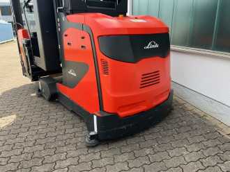 Used Forklift Truck LINDE K-Schwenkschubgabel ELEKTRO HOCHREGALSCHMALGANGSTAPLER (12980072)