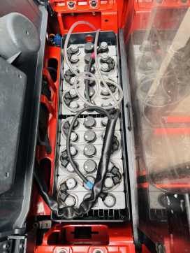 Used Forklift Truck LINDE L 14 i Triplex ELEKTRO HOCHHUBWAGENDEICHSEL (12989498)