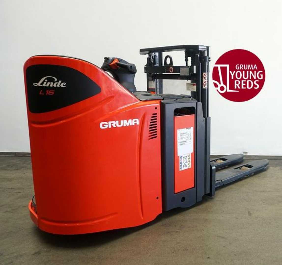 Used Forklift Truck LINDE L 16 SP 133 ELEKTRO HOCHHUBWAGENFAHRERSTAND (13068132)