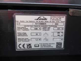 Used Forklift Truck LINDE L12 ELEKTRO HOCHHUBWAGENDEICHSEL (13025316)