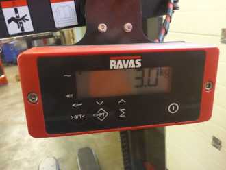 Used Forklift Truck LINDE L12 Waage Ravas ELEKTRO HOCHHUBWAGENDEICHSEL (13040115)