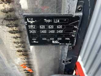 Used Forklift Truck LINDE L14 ELEKTRO HOCHHUBWAGENDEICHSEL (13070223)
