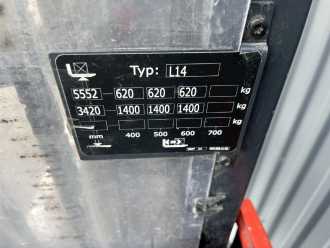 Used Forklift Truck LINDE L14 ELEKTRO HOCHHUBWAGENDEICHSEL (13070224)