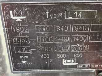 Used Forklift Truck LINDE L14 WEITERE NIEDERHUBWAGENFAHRERSITZ (13017305)