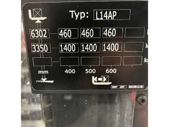Used Forklift Truck LINDE L14AP/1173 ELEKTRO HOCHHUBWAGENFAHRERSTAND (12920263)