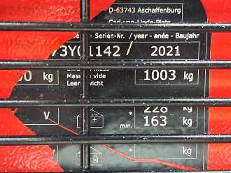 Used Forklift Truck LINDE L14AP ELEKTRO NIEDERHUBWAGENSEMIELEKTRISCH (13058589)