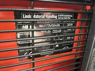 Used Forklift Truck LINDE L16 ELEKTRO HOCHHUBWAGENDEICHSEL (12966139)