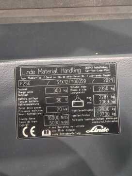 Used Forklift Truck LINDE P250-127-05 ELEKTRO SCHLEPPER (13036112)