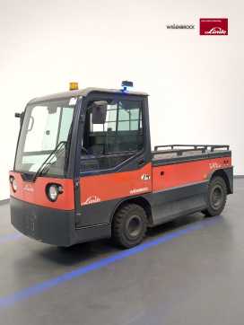 Used Forklift Truck LINDE P250-127-05 ELEKTRO SCHLEPPER (13065904) backdrop
