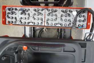 Used Forklift Truck LINDE R 12 B 1120 ELEKTRO SCHUBMASTSTAPLER (13067617)