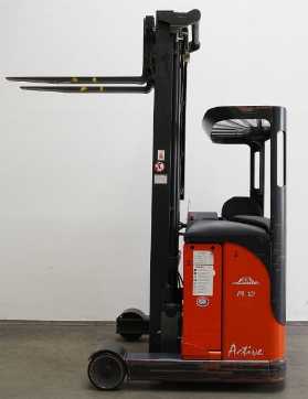 Used Forklift Truck LINDE R 12 C 115 ELEKTRO SCHUBMASTSTAPLER (12876404)