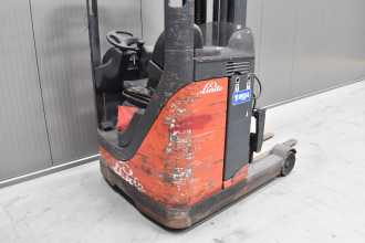 Used Forklift Truck LINDE R 14 /57564/ ELEKTRO SCHUBMASTSTAPLER (13042495)