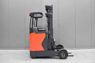 Used Forklift Truck LINDE R 14 G - 01 /58492/ ELEKTRO SCHUBMASTSTAPLER (13064250)