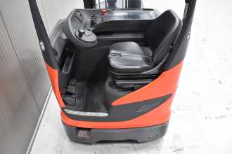 Used Forklift Truck LINDE R 14 G - 01 /58492/ ELEKTRO SCHUBMASTSTAPLER (13064250)
