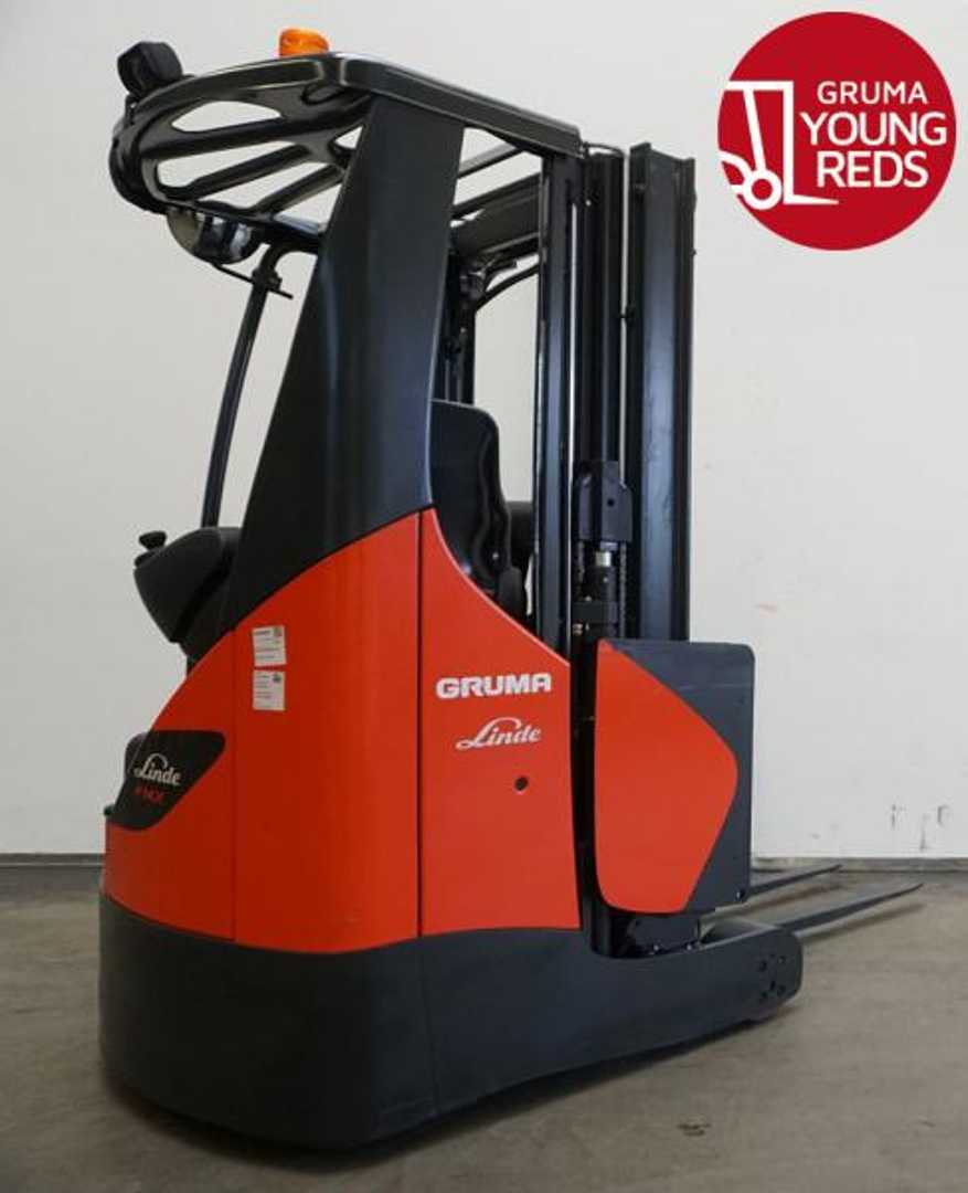 Used Forklift Truck LINDE R 14 X 116-03 ELEKTRO SCHUBMASTSTAPLER (12914701)