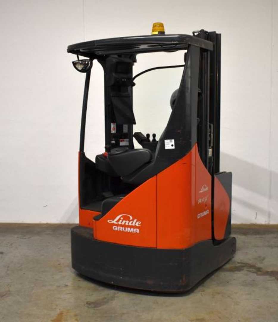 Used Forklift Truck LINDE R 14 X 116-03 ELEKTRO SCHUBMASTSTAPLER (12962436)