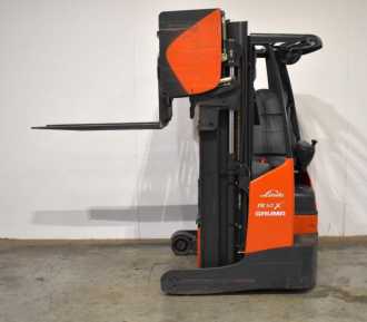 Used Forklift Truck LINDE R 14 X 116-03 ELEKTRO SCHUBMASTSTAPLER (12962436)