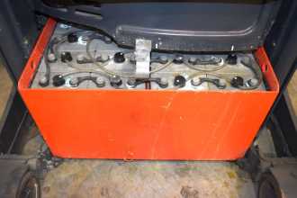 Used Forklift Truck LINDE R 14 X 116-03 ELEKTRO SCHUBMASTSTAPLER (12962436)