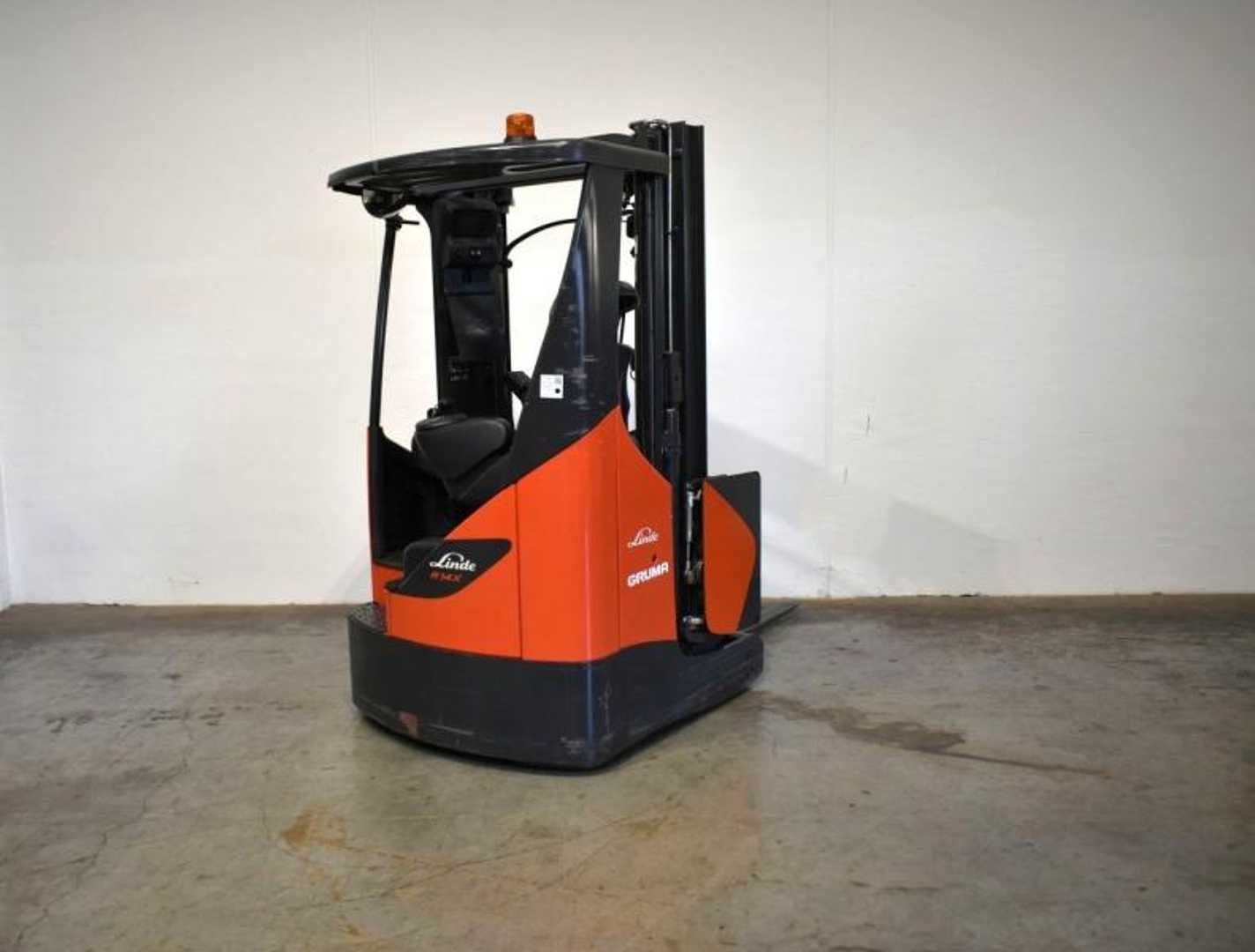 Used Forklift Truck LINDE R 14 X 116-03 ELEKTRO SCHUBMASTSTAPLER (13053530)